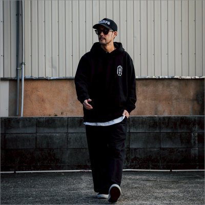 画像11: 【送料無料】CAPTAIN STREET Dagger P/Oパーカー BLACK キャプテンストリート