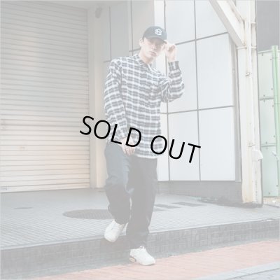 画像6: 【送料無料】CAPTAIN STREET CAPTAINST CHECK L/S シャツ BLACK キャプテンストリート