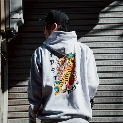 画像9: 【送料無料】CAPTAIN STREET JST P/Oパーカー ASH キャプテンストリート