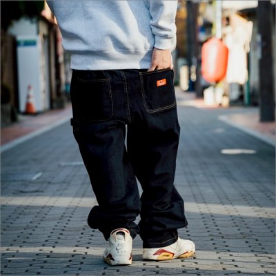 画像15: 【送料無料】COOKMAN クックマン Carpenter's パンツ DENIM NAVY