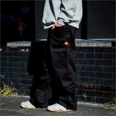 画像10: 【送料無料】COOKMAN クックマン Monkey パンツ Herringbone BLACK