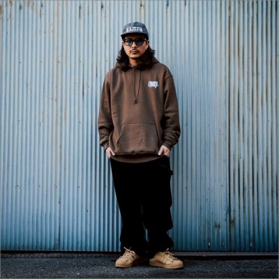 画像7: 【送料無料】CAPTAIN STREET Circle P/Oパーカー D.BROWN キャプテンストリート