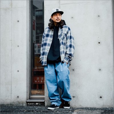 画像13: 【送料無料】COOKMAN クックマン Chef パンツ DENIM L.BLUE
