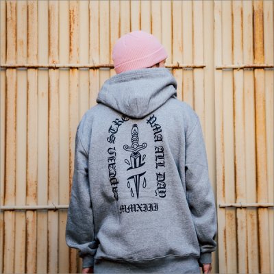 画像9: 【送料無料】CAPTAIN STREET Dagger P/Oパーカー GRAY キャプテンストリート