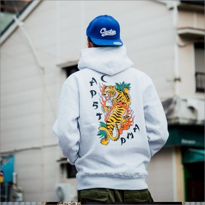 画像10: 【送料無料】CAPTAIN STREET JST P/Oパーカー ASH キャプテンストリート