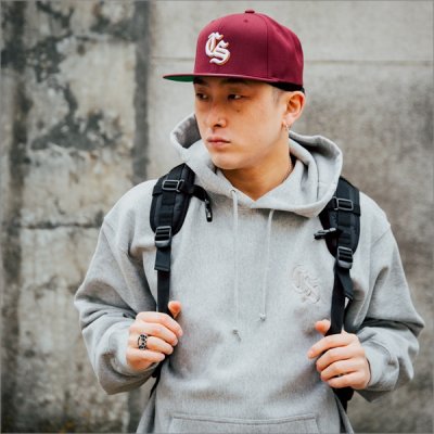 画像10: CAPTAIN STREET Old CS スナップバックキャップ BURGUNDY キャプテンストリート