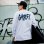 画像14: CAPTAIN STREET CAPST Logo L/S Tシャツ WHITE キャプテンストリート (14)