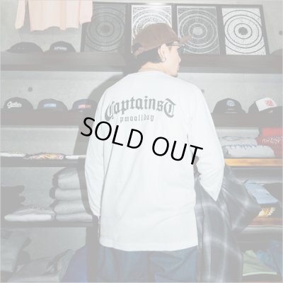 画像9: CAPTAIN STREET CRN Logo L/S Tシャツ WHITE キャプテンストリート