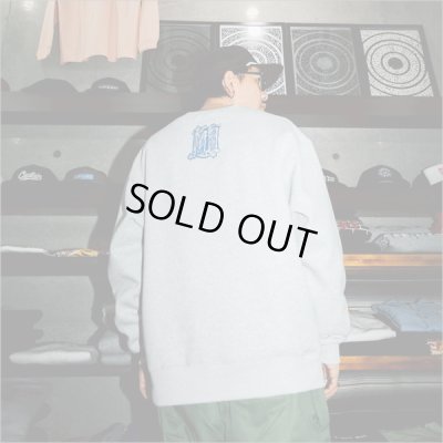 画像11: 【送料無料】KustomStyle カスタムスタイル CHAVO LOGO クルーネックスウェット ASH