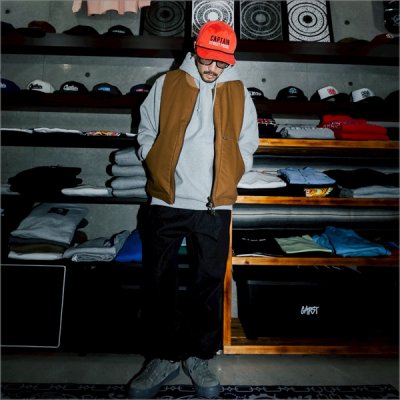 画像9: 【送料無料】BLUCO ブルコ RIB COLLAR DUCK VEST BROWN