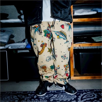 画像12: 【送料無料】COOKMAN クックマン Chef パンツ Old Tattoo BEIGE