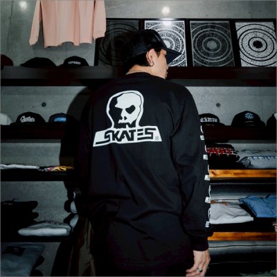 画像16: 【送料無料】SKULL SKATES スカルスケーツ Logo L/S Tee BLACK/WHITE