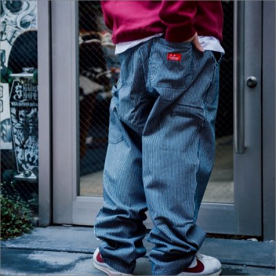 画像8: 【送料無料】COOKMAN クックマン Carpenter's パンツ HICKORY NAVY