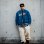 画像8: 【送料無料】KustomStyle カスタムスタイル CHAVO LOGO NYLON STADIUM JKT BLUE (8)