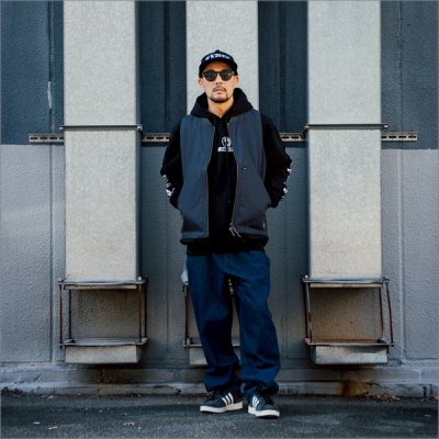 画像10: 【送料無料】BLUCO ブルコ RIB COLLAR DUCK VEST CHARCOAL