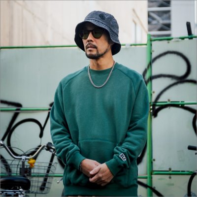 画像11: CAPTAIN STREET Classic CS バケットハット BLACK DENIM キャプテンストリート