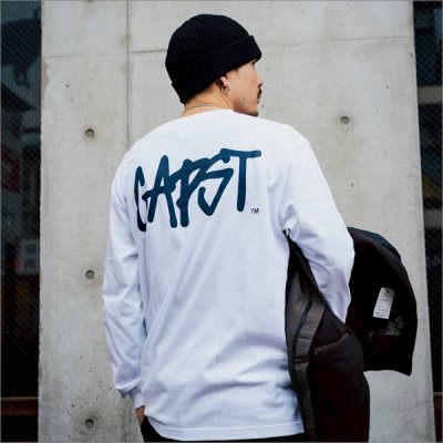 画像15: CAPTAIN STREET CAPST Logo L/S Tシャツ WHITE キャプテンストリート