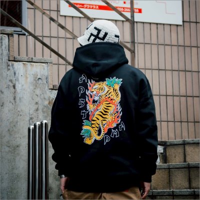 画像12: 【送料無料】CAPTAIN STREET JST P/Oパーカー BLACK キャプテンストリート