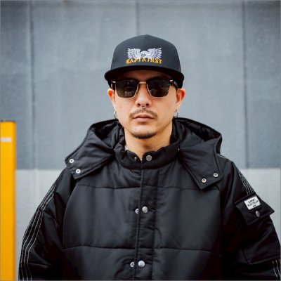 画像9: CAPTAIN STREET Eagle メッシュキャップ BLACK キャプテンストリート