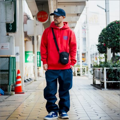 画像9: 【50％OFF】CAPTAIN STREET Wall P/Oパーカー RED キャプテンストリート