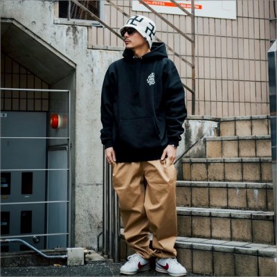 画像11: 【送料無料】CAPTAIN STREET JST P/Oパーカー BLACK キャプテンストリート