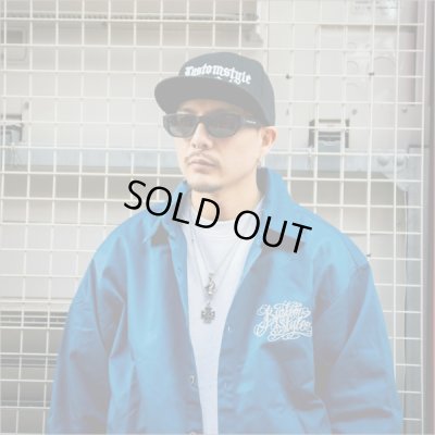 画像5: KustomStyle カスタムスタイル OLD ENGLISH スナップバックCAP BLACK