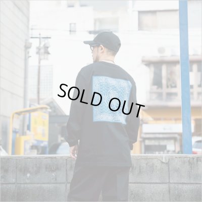 画像7: KustomStyle カスタムスタイル FUCKIN' BANDANA L/S Tシャツ BLACK	