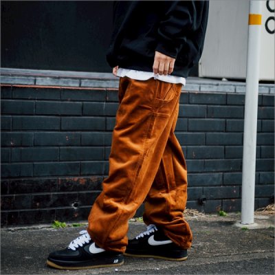 画像14: 【送料無料】COOKMAN クックマン Carpenter's パンツ Corduroy BROWN