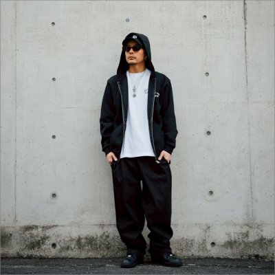 画像9: 【送料無料】CAPTAIN STREET FO ZIPパーカー BLACK キャプテンストリート