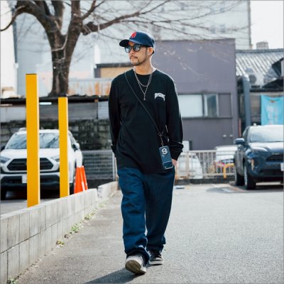 画像8: CAPTAIN STREET ags L/S Tシャツ BLACK キャプテンストリート