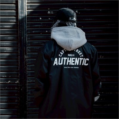 画像12: 【20％OFF】【送料無料】CAPTAIN STREET AUTHENTIC コーチJKT BLACK キャプテンストリート