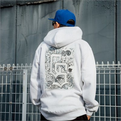 画像12: 【送料無料】CAPTAIN STREET BaG P/Oパーカー ASH キャプテンストリート