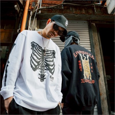 画像16: 【送料無料】CAPTAIN STREET Tiger クルーネックスウェット BLACK キャプテンストリート