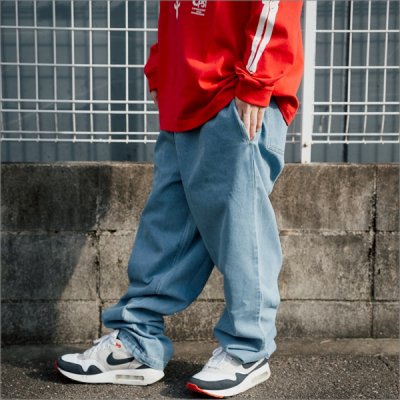 画像11: 【送料無料】COOKMAN クックマン Chef パンツ DENIM L.BLUE