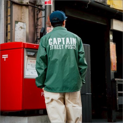 画像8: 【送料無料】CAPTAIN STREET Dirt コーチJKT GREEN キャプテンストリート