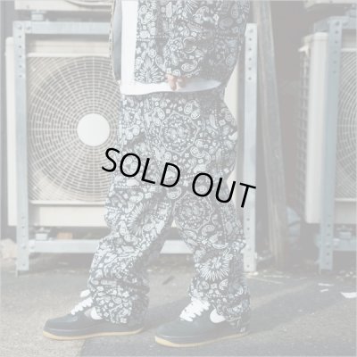 画像16: 【送料無料】COOKMAN クックマン Semiwide Chef パンツ Paisley BLACK