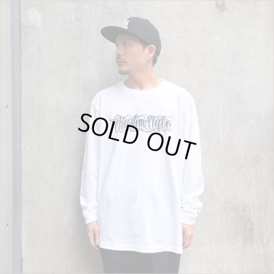 画像3: KustomStyle カスタムスタイル FUCKIN' BANDANA L/S Tシャツ WHITE