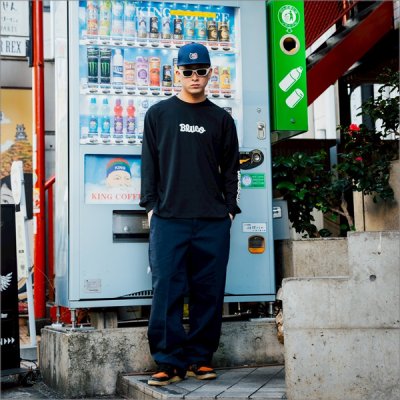 画像6: BLUCO ブルコ ドライコットン Tシャツ L/S -Artwork by JACK-O’ ART WORKS- BLACK