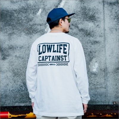画像10: CAPTAIN STREET LOW LIFE L/S Tシャツ WHITE キャプテンストリート