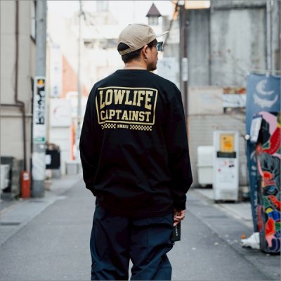 画像8: CAPTAIN STREET LOW LIFE L/S Tシャツ BLACK キャプテンストリート