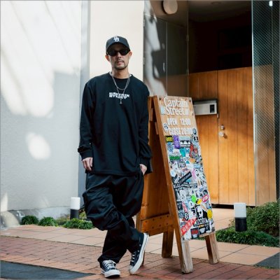 画像7: CAPTAIN STREET MAD L/S Tシャツ BLACK キャプテンストリート