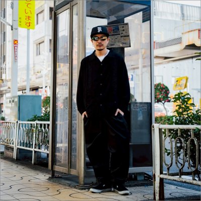 画像7: 【送料無料】KustomStyle カスタムスタイル LONGROOF L/Sキューバシャツ BLACK