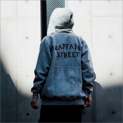 画像18: 【送料無料】CAPTAIN STREET FO ZIPパーカー GRAY キャプテンストリート