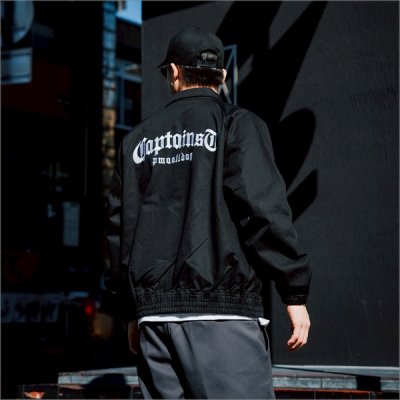 画像10: 【送料無料】CAPTAIN STREET CRN Logo JKT BLACK キャプテンストリート