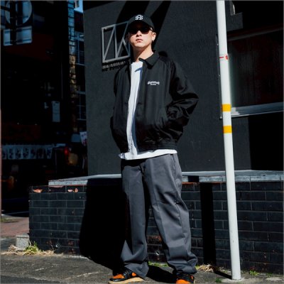 画像9: 【送料無料】CAPTAIN STREET CRN Logo JKT BLACK キャプテンストリート