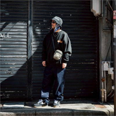 画像16: CAPTAIN STREET CAPST Logo Pouch MOSS GRAYキャプテンストリート