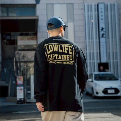 画像10: CAPTAIN STREET LOW LIFE L/S Tシャツ BLACK キャプテンストリート