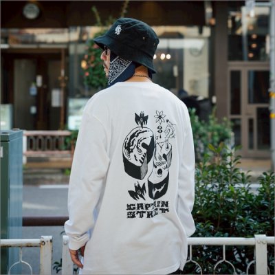画像11: CAPTAIN STREET MAD L/S Tシャツ WHITE キャプテンストリート