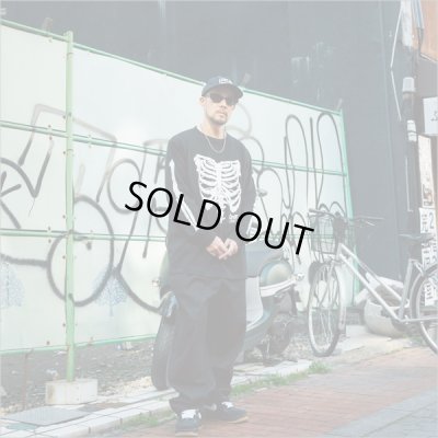 画像9: CAPTAIN STREET Bone L/S Tシャツ BLACK キャプテンストリート