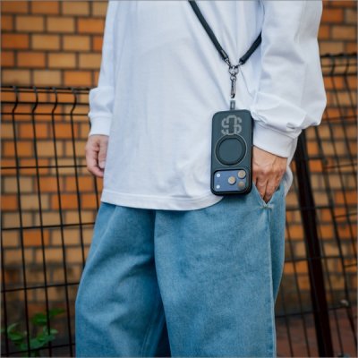 画像13: CAPTAIN STREET eighty スマホショルダーストラップ BLACK キャプテンストリート